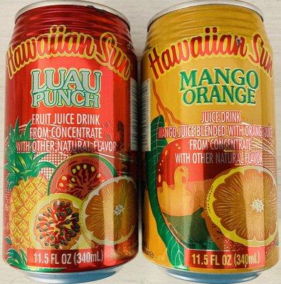 Hawaiian Sun® Luau Punch and Mango Orange