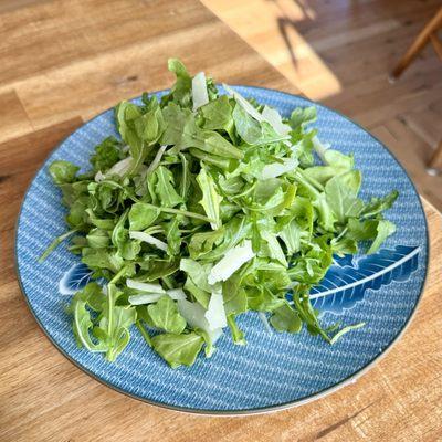 [Second Course - Salad, Soup] Arugula: pecorino, lemon, olive oil