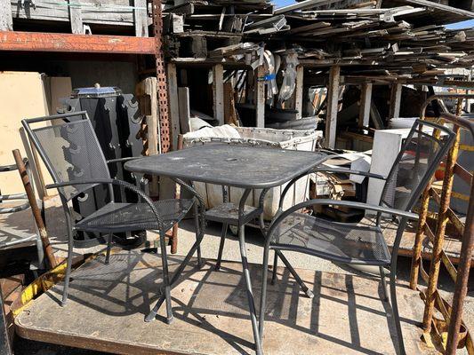 Patio table & chairs