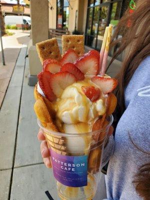 Strawberry Waffle