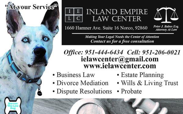 "At Your Service" 
Free Consultation 
Ask about our Mediation Services