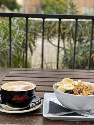 Acai Bowl with Cafe Viennese