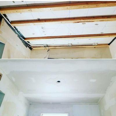 Ceiling repairs