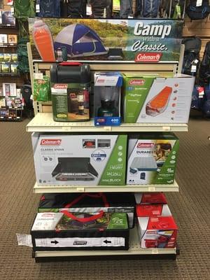 We have new Coleman gear in stock! Stop by today!