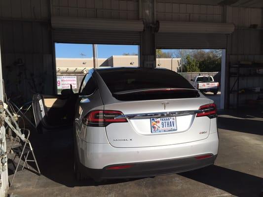 Tinting tesla