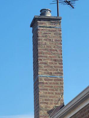 Chimney repair.