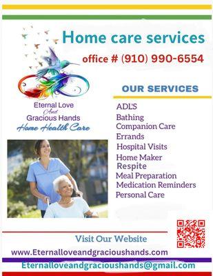 Our services and what we offer