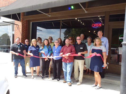 Our ribbon cutting!