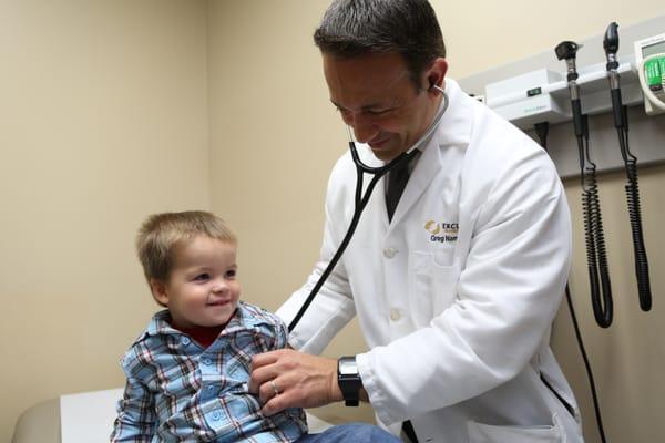 We treat patients of all ages, but we really like the little ones!