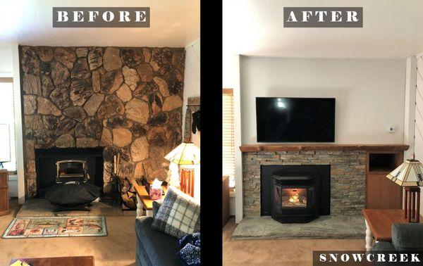 A Better Fireplace and Stove / Clean Sweep