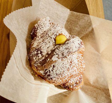 Custard croissant - tasty!