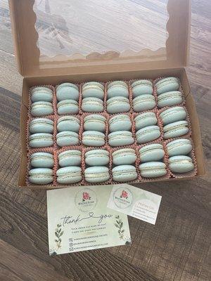 Vanilla macarons