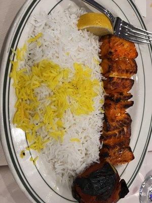 40. Salmon -kebabs