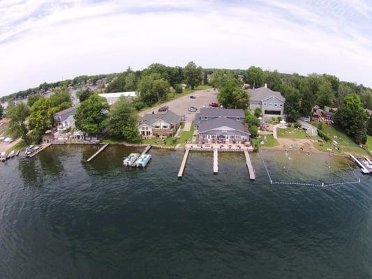 Moose Lodge, Lake Fenton courtesy of Dudes with Drones, LLC