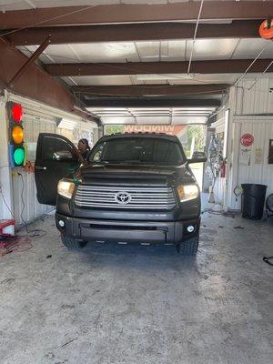 2014 tundra getting tint replaced.