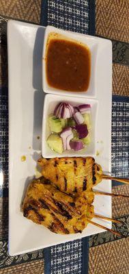 Satay chicken