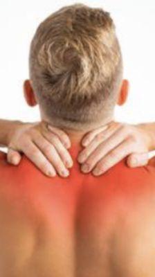 Neck shoulder uperback pain relief therapy