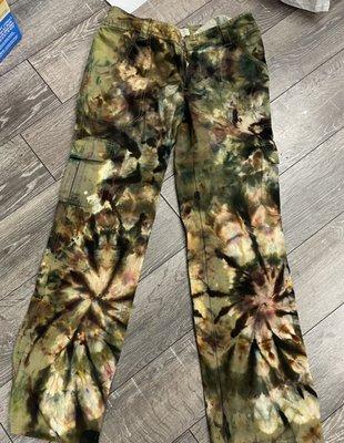 Camo Tyedye pants