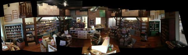 Panoramic View of the Shop