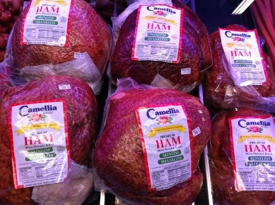 Camellia brand smoked holiday ham