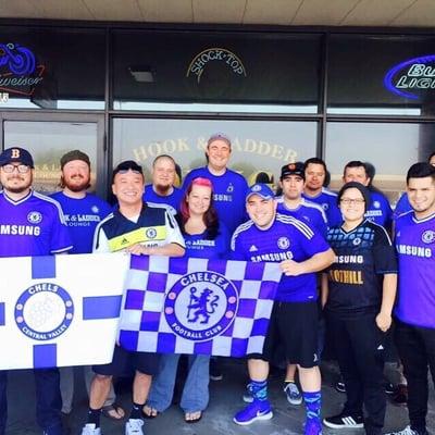 Hook & Ladder is the Central Valley's home to the Chelsea Football Club.