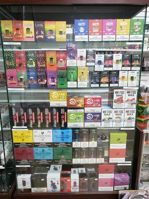 The biggest selection of disposable E-Cigs in town.