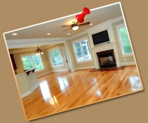 Hardwood floors. Natural Finish. Pre-finished floors. Dustless Free!