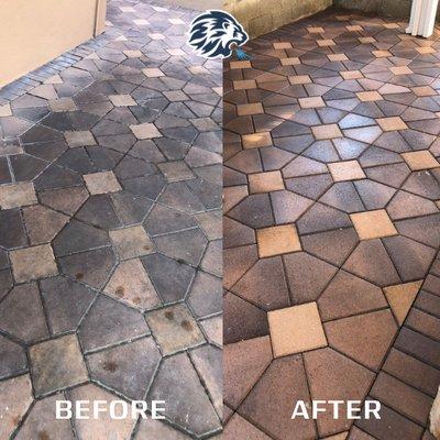 Paver restoration