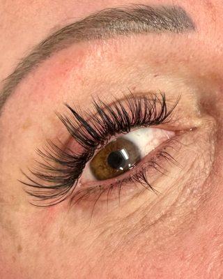 Classic open eye,  eyelash Extentions fill