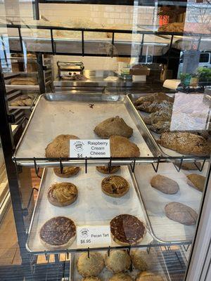 Strudel and scone display