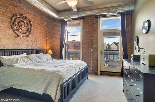 Master Bedroom Before Staging