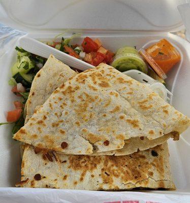 Chicken quesadillas