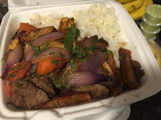 Lomo Saltado- this was pretty good.