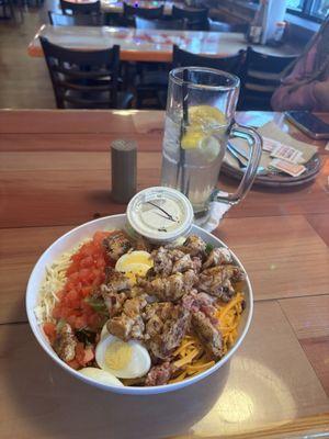 Blackened Cobb salad