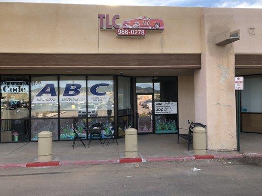 Business front of ABC &TLC 1722 St Michaels Drive # E,Santafe,NM87505