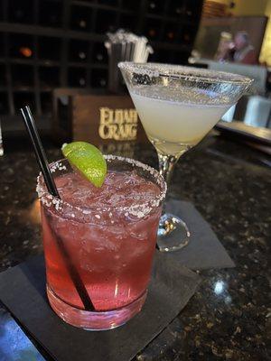 Cranberry Margarita & Lemon Drop