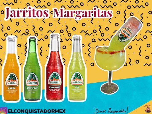 Come try our new unique margaritas