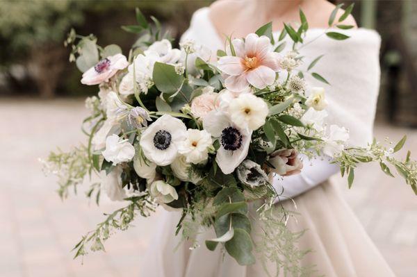 Winter Wedding on the North Shore - Bridal Bouquet