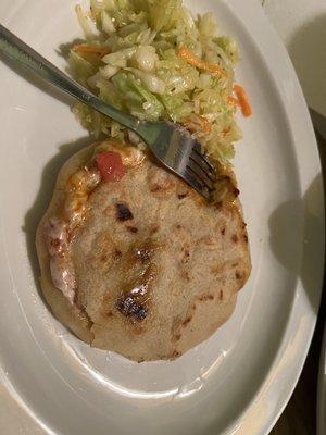 Pupusa de chicharrón