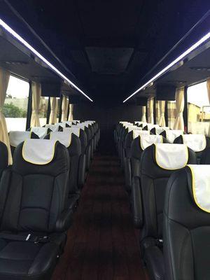 interior of 41 Seats Freightliner