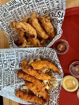 Regular tenders and spicy tenders