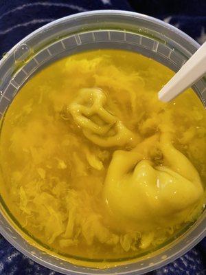 Wonton Egg Drop Soup