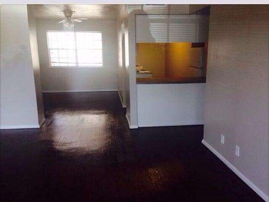 2 bedroom  2 full baths,new laminate wood floors, new carpet absolutely beautiful!! Stop by our office or give us a call.