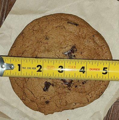 Churros are out and replaced with 5" wide cookies, about an inch thick - 1/15/24