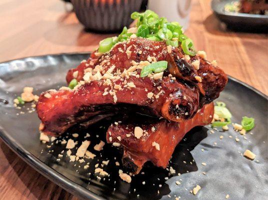 11/2/22 SWEET & SOUR PORK RIBS - Toasted Peanuts & Scallions