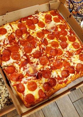 Sicilian pizza