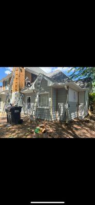 Doing siding replacement!