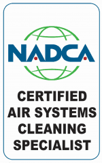 Certified Air Duct cleaners.