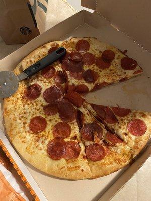 Uncut Pizza