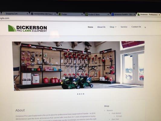 Dickerson Pro Lawn Equipment is the go-to-place for professional lawn equipment in Franklin.